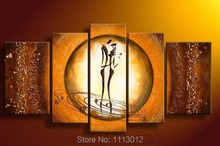 100%Hand-Painted High Quality Modern Nude Women Love Oil Painting On Canvas Abstract Landscape Home Wall Picture For Living Room 2024 - buy cheap