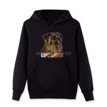 Cane cão, moletom com capuz, masculino, algodão, primavera, outono, casual, casaco de hip hop, streetwear 2024 - compre barato