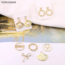 10pcs Alloy Earrings Earrings DIY Jewelry Accessories Pendant Hand Made Materials Vintage Fashion 2024 - buy cheap