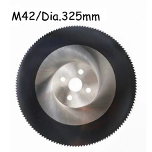 Hoja de sierra Circular HSS M42, diámetro de 325mm, con revestimiento de TiAIN, para corte Industrial de acero inoxidable 2024 - compra barato