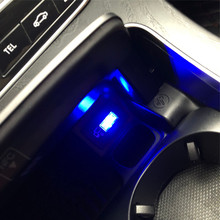 Car USB LED Atmosphere Lamp for Mitsubishi ASX Outlander Lancer Colt Evolution Pajero Eclipse Cross Grandis Zinger 2024 - buy cheap