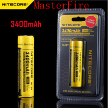 2pcs/lot New Genuine Nitecore NL189 3400mAh 18650 3.7V Rechargeable Li-ion Long Lasting battery batteries( NL189 ) 2024 - buy cheap