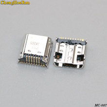 ChengHaoRan 1 pc 11pin Micro USB Plug Porto De Carregamento Conector Soquete Para Samsung Tab 3 7.0 I9200 I9205 P5200 P5210 t210 2024 - compre barato