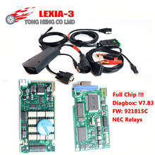 Melhor lexia 3 chip completo mais novo diagbox v7.83 Lexia-3 firmware 921815c com clipe lexia3 pp2000 v48/v25 2024 - compre barato