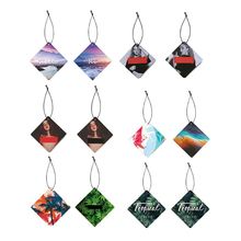 Colorful Styling Hanging Car Solid Papers Car Interior Decoration Air Freshener Mirror Auto Car Ornaments 2024 - buy cheap