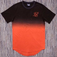 extend hip hop street T-shirt man fashion t shirts men summer Kanye West Sik SilK short sleeve T-shirt oversize Black orange 2024 - buy cheap