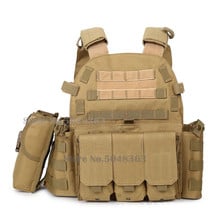 Molle System Military Tactical Vest Combat Assault Plate Carrier Airsoft Shooting Paintball Waistcoat CS Hunting Vest 2024 - buy cheap