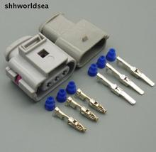 Shhworld sea-Conjunto de 4/10/50/100 sensores de 3 pines, cigüeñal de enchufe de coche, interfaz de lámpara antiniebla, conector para audi VW Jetta Passat B5.5 2024 - compra barato