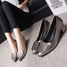 2020 new high heels female Korean version of the pointed shallow mouth 5cm women's single shoes fashion sexy work casual shoes 2024 - buy cheap