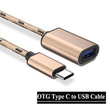 OTG Type C к USB 3,0 адаптер OTG Быстрая зарядка Type-C зарядное устройство кабель для передачи данных конвертер для Samsung Xiaomi Huawei LG смартфон 2024 - купить недорого