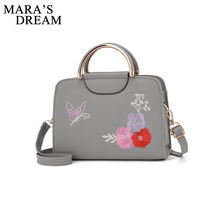 Mara's Dream 2018 Floral Embroidery Women Bag Ladies Crossbody Bags Bags Women Famous Brand Bolsa Feminina Bag 2024 - buy cheap