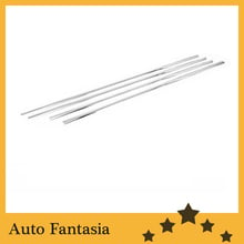 Chrome Side Door Window Trim  for Toyota Rav4 06-12- Free shipping 2024 - buy cheap