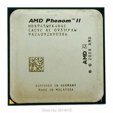 Процессор AMD Phenom II X4 945 95W 3,0 GHz четырехъядерный процессор HDX945WFK4DGI Socket AM3 2024 - купить недорого