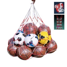 Outdoor Sports Soccer Net 10 Balls Carry Net Bag Portable Football Balls Net Bag School Gymnasium Artificial Weaving 2024 - buy cheap