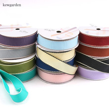 Kewgarden Handmade Tape 1" 25mm Packing Satin Ribbon DIY Bow-tie Brooch Ribbons Riband  25 Yards 2024 - buy cheap