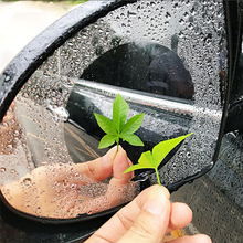 Espelho retrovisor para automóveis, 2 peças, universal, membrana antiembaçante, à prova d'água, chuva, proteção contra o sol 2024 - compre barato