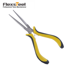 Flexsteel High Carbon Steel 4.5" Mini Side Cutting Plier Mini Combination Plier Mini Long Nose Plier 6" Mini Needle Nose Plier 2024 - buy cheap