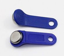 5PCS DS1990A-F5 TM Card iButton Tag with wall-mounted holder Blue New 2024 - buy cheap