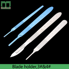 Blade holder stainless steel titanium alloy Scalpel 3# 4# Surgical instruments and tools tool rest 2024 - buy cheap