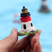 Lighthouse/phare/sea/fairy garden gnome/mini boat model/terraium decoration/lovers/gifts/children gifts 2024 - buy cheap