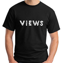 Дрейк Черная Мужская футболка Размеры S-3XL Лето 2020 с коротким рукавом размера плюс Размеры футболка 2024 - купить недорого