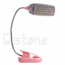 1PC Flexible USB 28 LED Light Clip-on Beside Bed Table Desk Reading Book Lamp 2024 - buy cheap