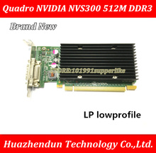 DEBROGLIE 1PCS Brand New LP lowprofile Quadro NVIDIA NVS300 512M DDR3 PCIE Graphics Video Card with DMS59 Cable 2024 - buy cheap