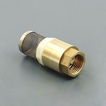 Válvula de retenção de bronze com filtro, rosca fêmea bsp de 1/2 "(dn15), 1 peça 2024 - compre barato