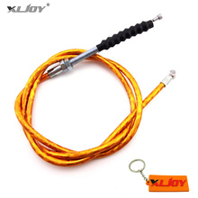 XLJOY-Cable de embrague dorado para Pit Dirt Bike, accesorio para moto China KLX Lifan YX SSR Thumpstar SDG DHZ YCF Coolster Baja CRF50 CRF70 2024 - compra barato
