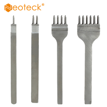 Neoteck-perforadora de cuero rong, herramienta de costura de cuero, 1 + 2 + 4 + 6 puntas, perforadora de 4mm 2024 - compra barato