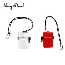 MagiDeal Waterproof Dry Box Container Hook for Scuba Diving Snorkeling Kayaking Clear Canoeing Swimming Boating Sailing Camping 2024 - buy cheap