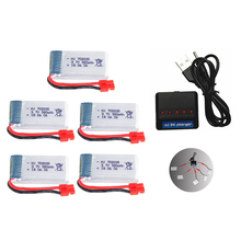 3.7V 380mah Lipo Battery For SYMA X5A-1 X15 X15C X15W Quadcopter RC Accessories 3.7V 380mah battery and charger 5 in 1 Kit 2024 - buy cheap