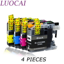 LuoCai LC233 LC231 4 pieces Compatible ink cartridges For brother MFC-J4620DW J5720DW J5320DW DCP-J4120DW printers 2024 - buy cheap