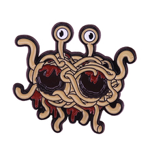 Flying Spaghetti Monster enamel pin FSM brooch Pastafarian god badge funny Atheist pins religious thought pins food jewelry 2024 - buy cheap