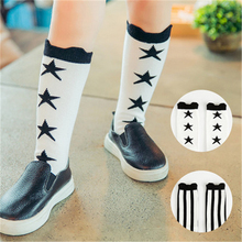 Meias-calcetines altos de algodón para niños, medias hasta la rodilla, con dibujos de animales creativos, para niñas 2024 - compra barato