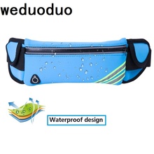 Weduoduo New Men Casual Waist Pack Bag Waterproof Lycra Shoulder Fanny Pack Women Belt Bag Pouch Money Phone Bum Hip Bag 2024 - buy cheap