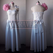 Fairy Tail Wedding Dress Anime Erza Scarlet Cosplay Costume Custom Made 2024 - buy cheap