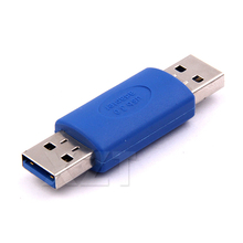 AT USB 3.0 A Male to A Male Adapter USB3.0  Extender Converter AM to AM Coupler Connector high speed 2024 - buy cheap