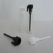3000/Lot 1ml Small Glass Perfume Bottle, 1 CC Mini Tester Glass Perfume Vials, 2024 - buy cheap