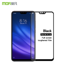 For Xiaomi Mi 8 Lite Glass Tempered MOFi Original Mi8 Lite Screen Protector Film Full Cover Mi 8 Lite Tempered Glass 6.26" 2024 - buy cheap