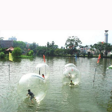 1 м веселый развлекательный водяной шар, надувной водный ходовой шар, Зорб шар 2023 - купить недорого