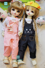 BJD doll clothes fits 27cm-30cm 1/6 bjd doll fashion two-piece suit white shirt and Strap trousers 2024 - buy cheap