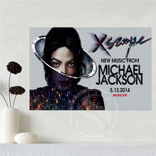 Холщовый настенный постер Майкла Джексона на заказ 2024 - купить недорого