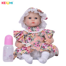 Special  Princess 17 inch 42 cm Lifelike Baby Reborn Baby Doll Soft Silicone Reborn Little Babies Toy For Kid  Birthday Gifts 2024 - buy cheap