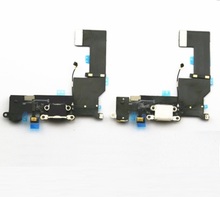 Lote de 10 unidades de conectores Micro USB para iphone SE, Cable flexible, reparación, blanco y negro 2024 - compra barato