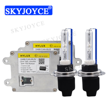 Skyjoyce-kit canbus de iluminação hid 12v, 35w, hylux 2a88, reator canbus, lâmpada hid h1 h7 h11 9012 4300k 6000k 8000k 2024 - compre barato