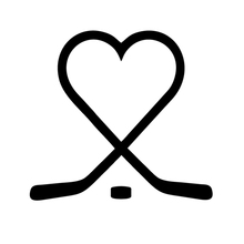 Sticks heart puck love-pegatina de vinilo reflectante para jugar al hockey sobre hielo, Snowboard, tabla de nieve, coche deportivo, camión, ventana de parachoques 2024 - compra barato