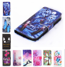 New Painted wallet Phone cover Rose Flower Tower Flip Leather Case For Samsung Galaxy Grand prime G530 G530F G530H G531H G531F 2024 - buy cheap