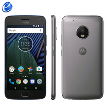 Motorola-moto g5 plus xt1687 original, desbloqueado, smartphone android, 4g lte, tela de 5.2 polegadas, câmera de 12mp, 32gb rom, octa core 2024 - compre barato