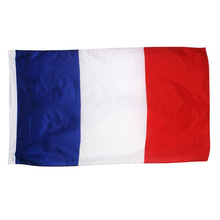 Bandera francesa para decoración del hogar, Bandera de fútbol, de nailon, Tricolor, para interiores y exteriores 2024 - compra barato